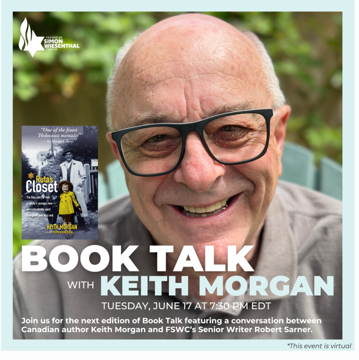 Book Talk with Keith Morgan