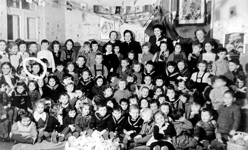 Only three of these children survived the Holocaust